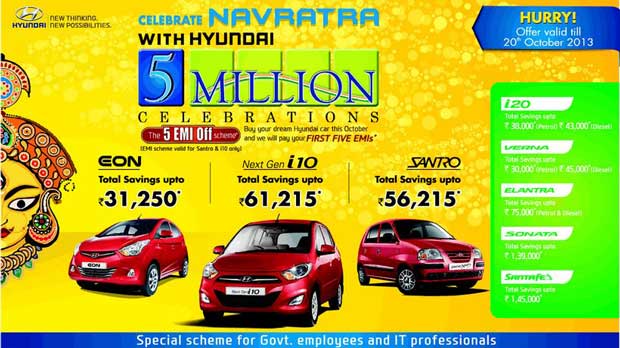 Hyundai 5 Million Celebrations
