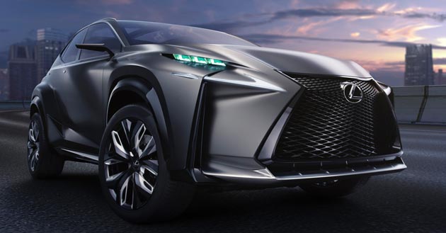 Toyota Lexus LF-NX Turbo 