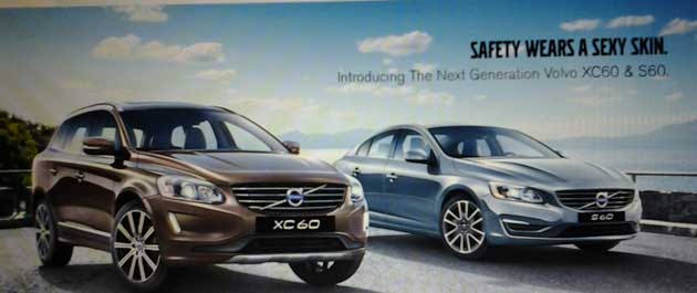 Volvo India S60 Saloon and XC60 Crossover 