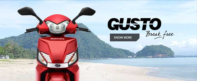 Mahindra launches global scooter GUSTO