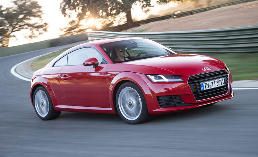 Audi TT roll out on the Indian roads  23rd April 2015