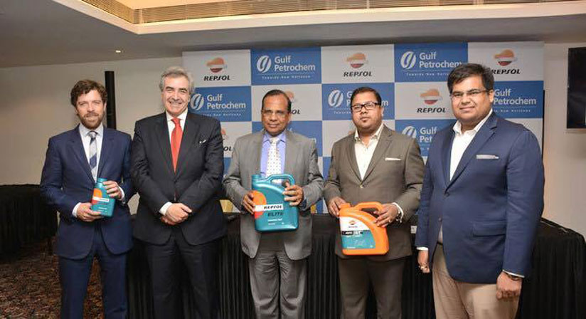 Gulf associates Repsol for a different lubricant range in India