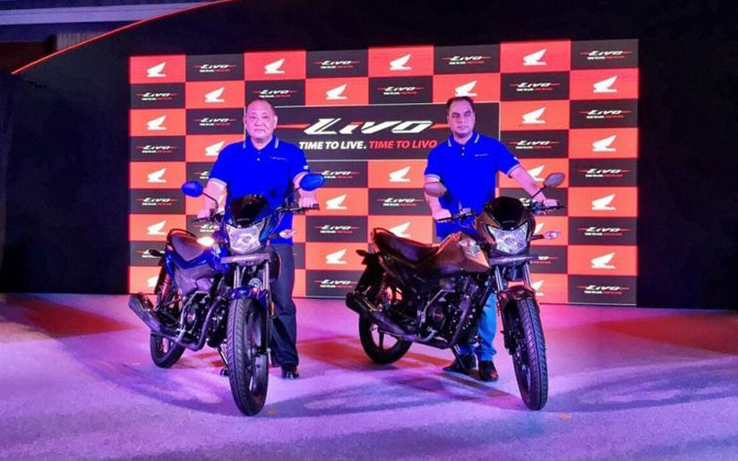 Honda launched Livo drum and disc brake variant at INR 52,989 & INR 55,489