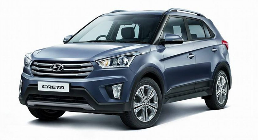 Hyundai Creta snapped at the dealership Spy Story