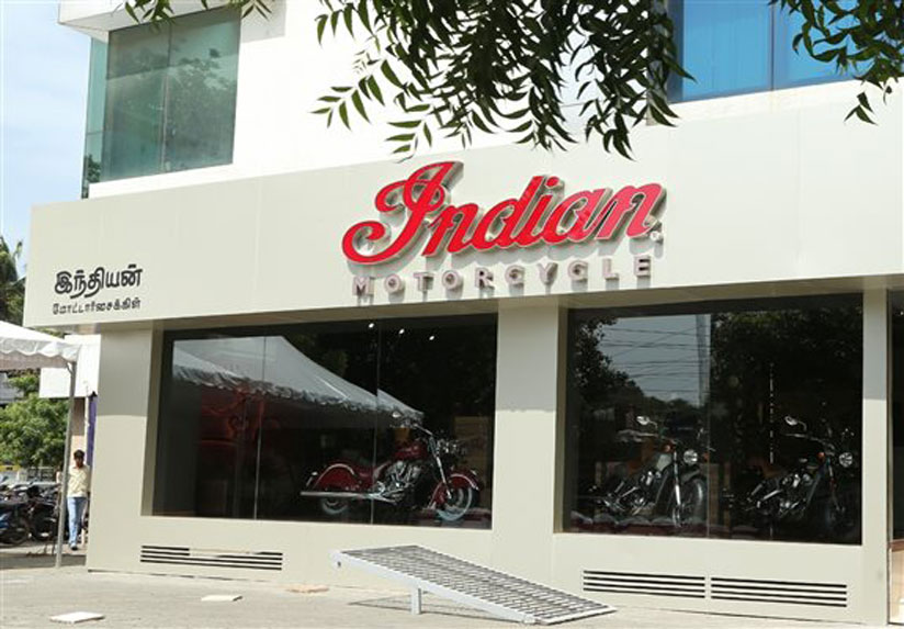 Indian Motorcycles open up a brand new outlet in Chennai