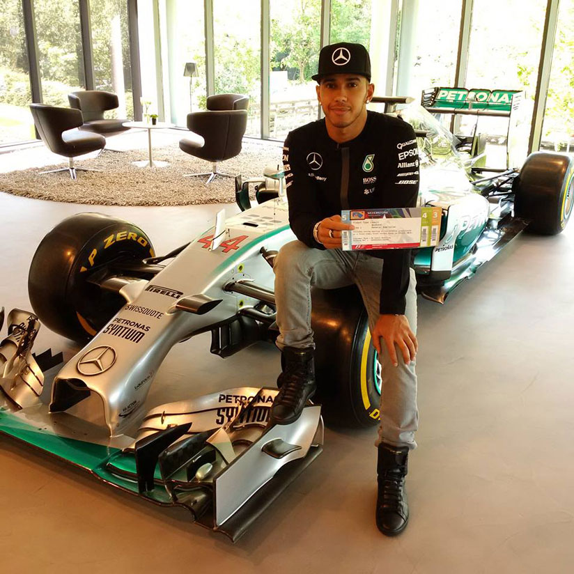 Let get closer to Lewis Hamilton and F1