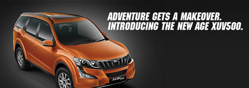Mahindra XUV500 clicked while on a Test