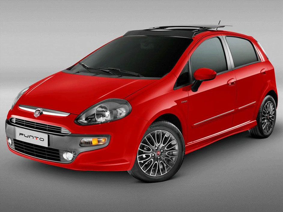 Love at first sight- all new Fiat Punto rendered