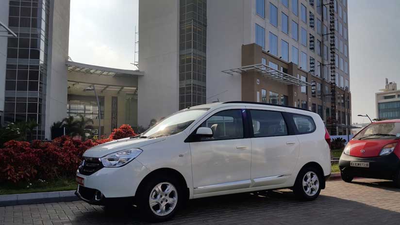 Renault Lodgy sets afloat today on the Indian roads