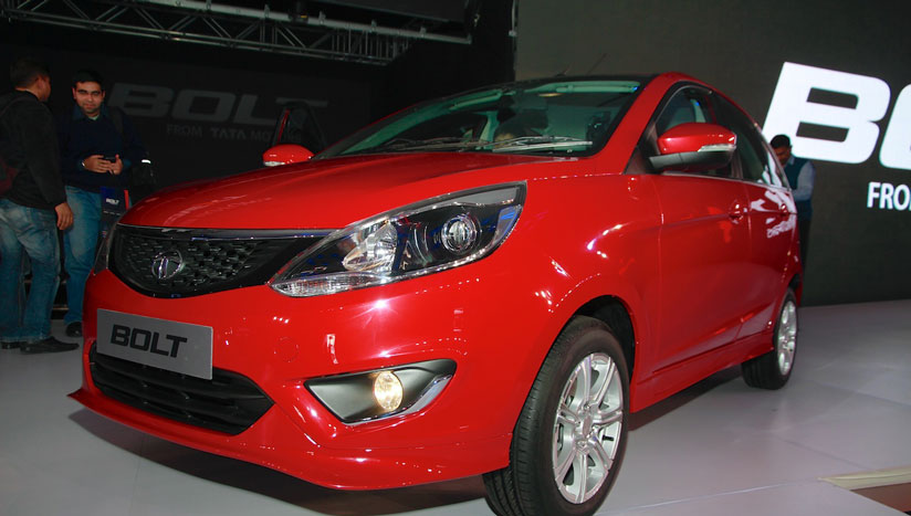 A Tata Bolt and Zest car sales in  April 2015