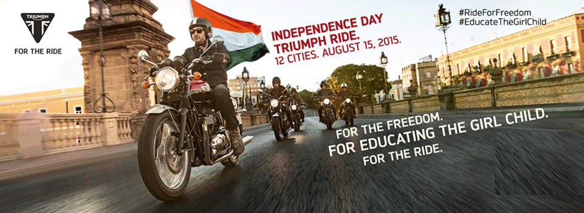 The Ride of Freedom by Triumph Motorcycles