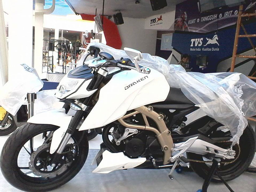 The first TVS-BMW motor bike details out now