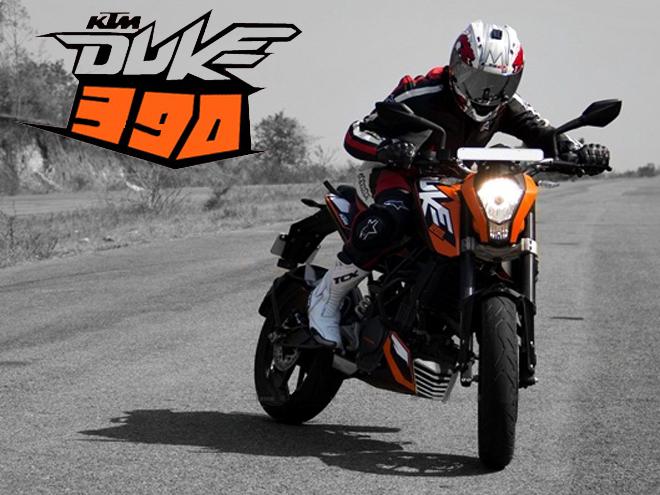 KTM 390 Duke in India test ride and Price