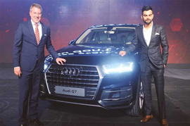   A closer look at the Audi Q7 at the Auto Show 2016