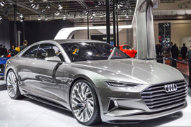 The all new Audi Prologue Concept revealed at the Auto Expo 2016
