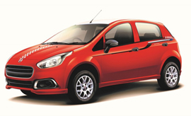  Limited edition of Fiat Punto Sportivo with a price tag of INR 7.1 lakh in the country