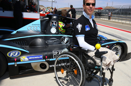     Have Courage and be kind-Physically disabled man all set to race at the Le Mans 2016