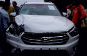 Hyundai Creta meets its first crash