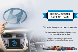 Hyundai Free Car care camp