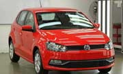 India bound Vw Polo got its make-over