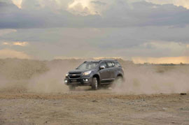 Chevrolet Trailblazer test on the Indian Roads
