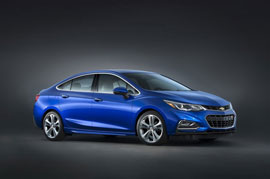 The Chevrolet Cruze 2016 to be launched in 2017