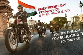 The Ride of Freedom by Triumph Motorcycles
