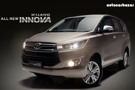 Closer look at the Toyota Innova before you get a glimpse of it at the Auto Expo 2016